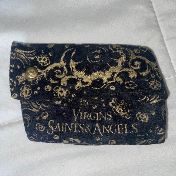 Virgins Saints & Angels Jewelry - Authentic Virgins Saints & Angles (VSA) Black Felt Jewelry Pouch